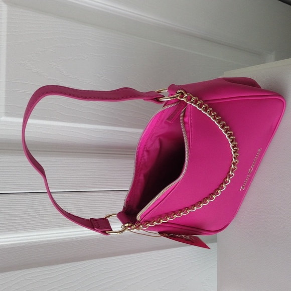 Juicy Couture Hot Pink Chain Shoulder Bag - Picture 5 of 16
